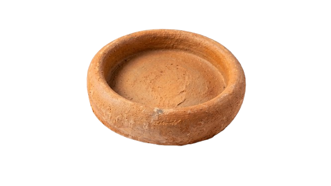 Yuvarlak Tava Naturel
